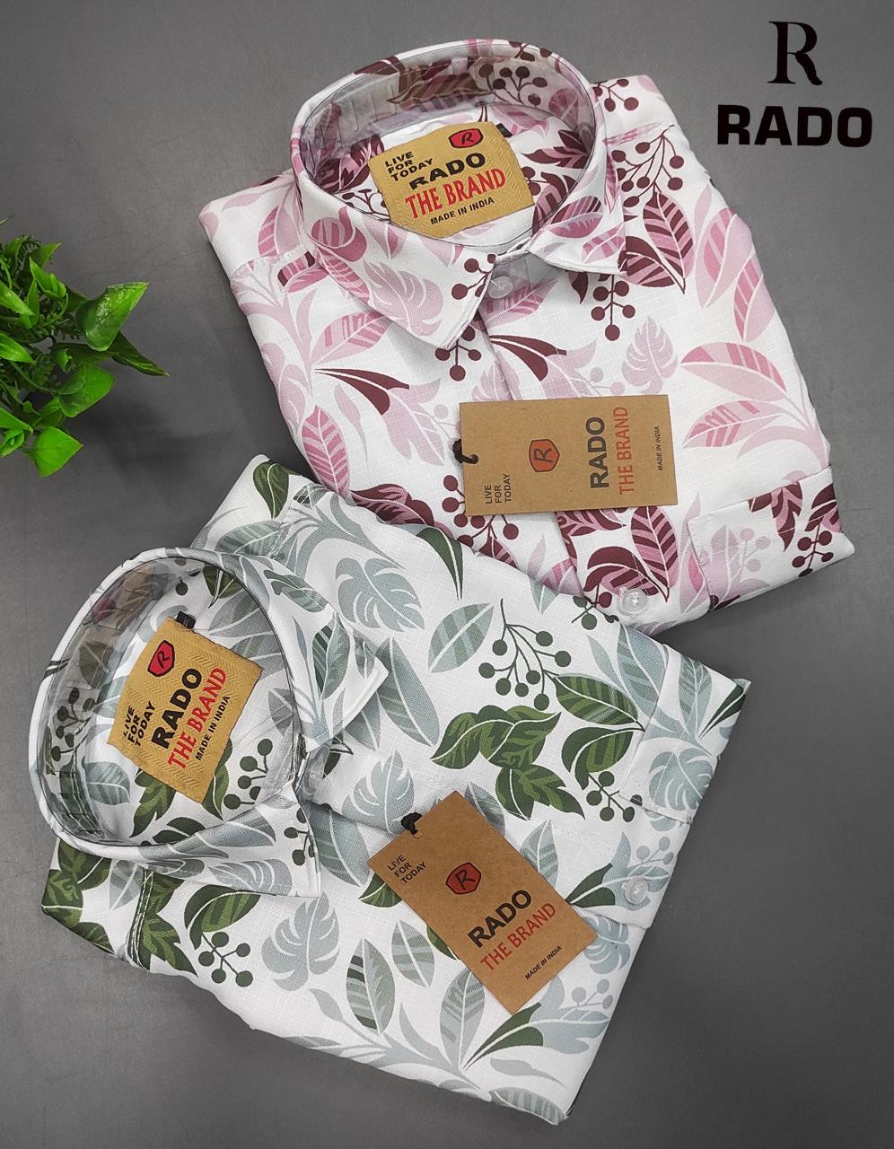 (Combo of 3) RedDot Korian Linen Double Shoulder Digital Printed Shirt Rs. 970