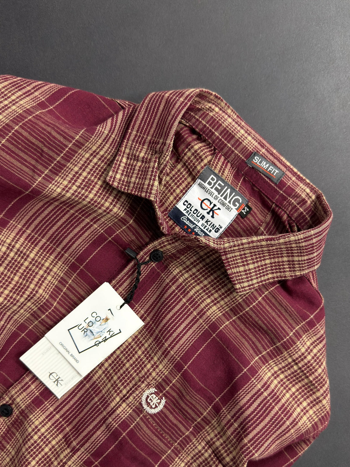 (Combo of 3) CK Mild Premium Twill Cotton Checked Shirt Rs. 1150