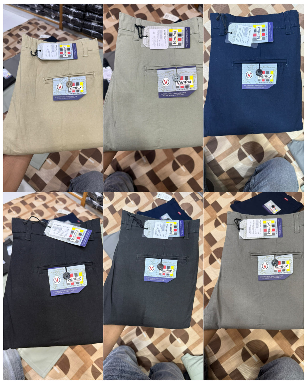 (Combo of 2) VenFax Lenin Pure Cotton Men's Regular Pant Rs. 1000
